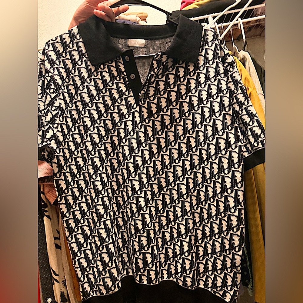Dior polo T-shirt.